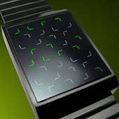 Abstract LED Wristwatch