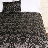 Animal Damask Duvet Cover