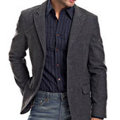 Armani Exchange Tweed Blazer