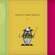 Bald Guy Greeting Cards
