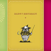 Bald Guy Greeting Cards