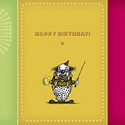 Bald Guy Greeting Cards