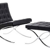 The Barcelona Chair by Ludwig Mies van der Rohe