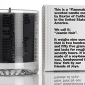 Baxter Flammable Candles
