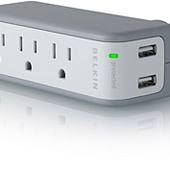 Belkin Mini Surge Protector with USB Charger