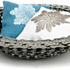 Recycled Bicycle Chain Bowl
