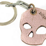 BillyKirk Skull Keyring