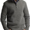 Banana Republic Chunky Button-Mock Pullover