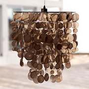 Capiz Circles Pendant Lamp