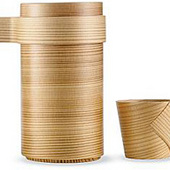 Cedar Sake Vessel
