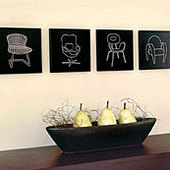 Chaise Wall Decor