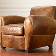 Parisian Leather Chair