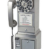 Crosley 1950s Style Pay Phone