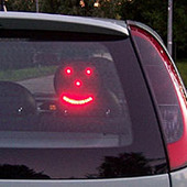 Driving LED Emoticon