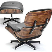 50th Anniversary Eames Lounge Chair & Ottoman