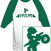 Excitebike 'I Do My Own Stunts' T-Shirt
