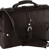 Salvatore Ferragamo Textured Leather Briefcase