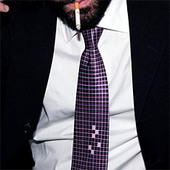 Grids Silk Tie