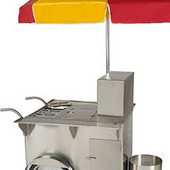 New York Hot Dog Vendor Cart