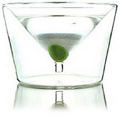 InsideOut Martini Glass Set
