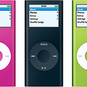 Aluminum iPod nano