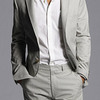 J.Crew Fine-Stripe Cotton Suit