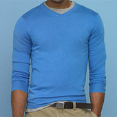 J. Crew Four-Season Cashmere V-Neck Sweater
