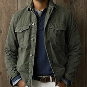 J. Crew Utility Shirt Jacket
