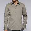 John Varvatos Mini Ombre Stripe Shirt