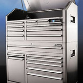 Kobalt 53-inch Tool Chest w/Pioneer Sound System and Integrated Fridge
