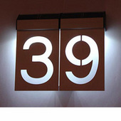 Solar LED Address Numbers