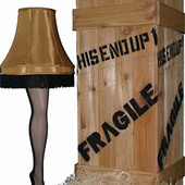 A Christmas Story Leg Lamp