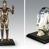 Life-Size C-3PO and R2-D2