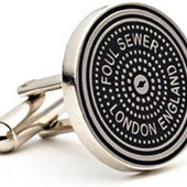 Manhole Cover Cufflinks