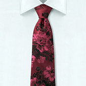 Mimi Fong Silk Lily Tie