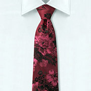 Mimi Fong Silk Lily Tie