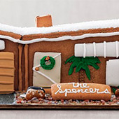 Modern Gingerbread House
