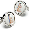 Pin-up Girl Cufflinks