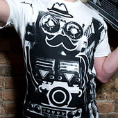 Mr. Roboto Goes Sightseeing T-Shirt