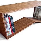 Rhubarb Decor Slant Table