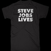 Steve Jobs Lives T-Shirt