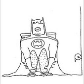 Superheroes On The Toilet