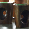 Teak Keyhole Table