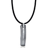 Tiffany 1837 Titanium Pendant Necklace