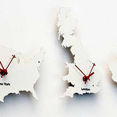 Time Flies Clock Set