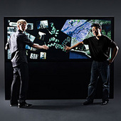 Interactive Touch Media Wall