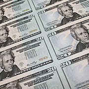 Uncut U.S. Currency
