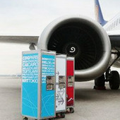 Vintage Airline Food Cart