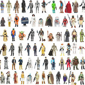 Complete Vintage Star Wars Action Figure Collection