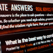 Uncrate Answers